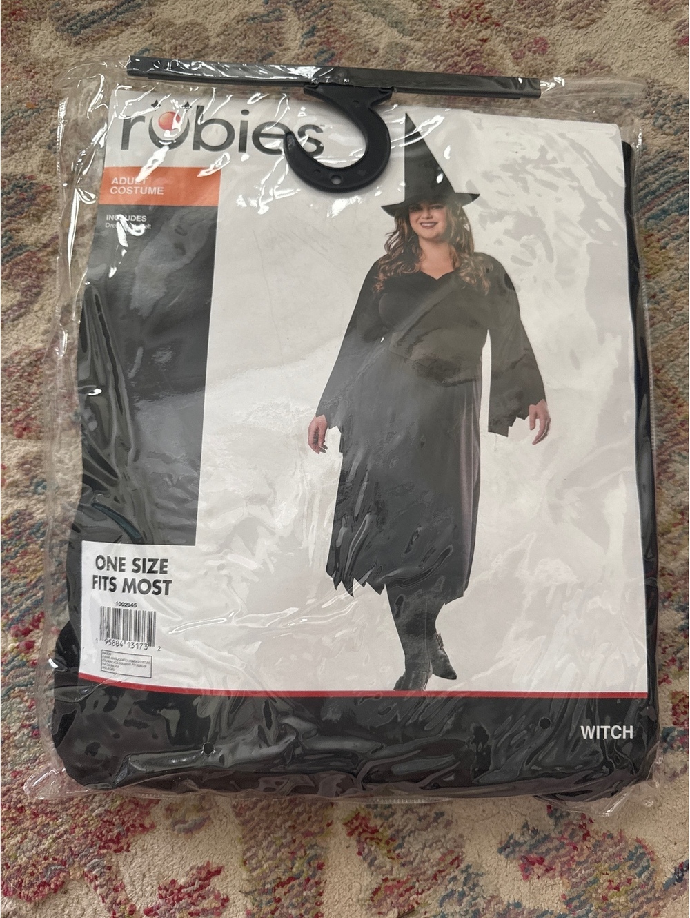 Robies Black Witch Costume One Size Fits Most